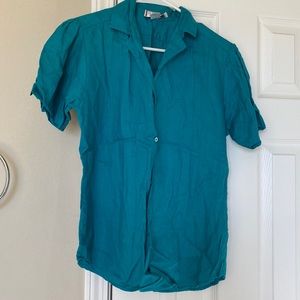Vintage Women’s Tailored Clothing Linen Shirt